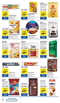 akční leták Tesco 29.4.2026-5.5.2026