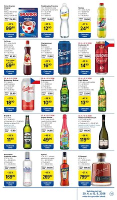 akční leták Tesco 29.4.2026-5.5.2026
