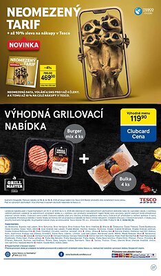 akční leták Tesco 29.4.2026-5.5.2026
