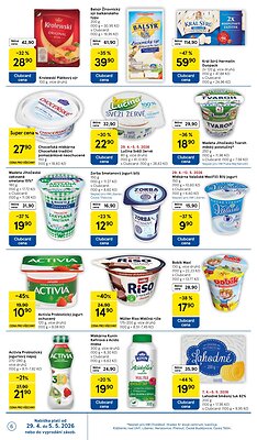 akční leták Tesco 29.4.2026-5.5.2026