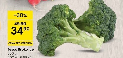 Brokolice Tesco