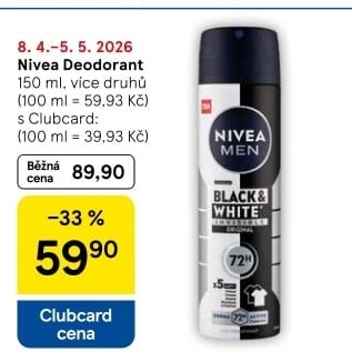 Deodoranty Nivea