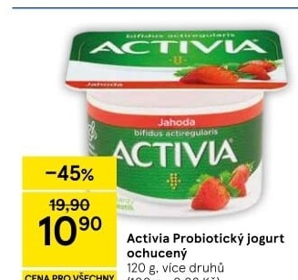 Jogurt ochucený Activia Danone