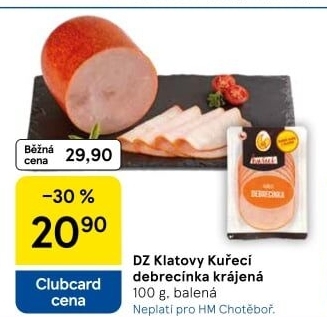 Kuřecí debrecínka DZ Klatovy