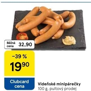 Minipárečky vídeňské