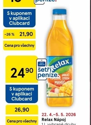 Nápoj ovocný Relax