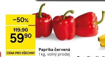 Paprika červená