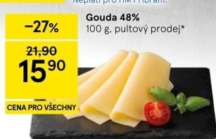 Sýr Gouda 48%