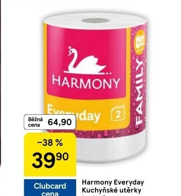 Utěrky kuchyňské 2vrstvé Every Day Family Harmony