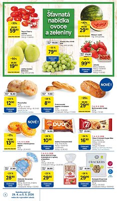 akční leták Tesco 29.4.2026-5.5.2026