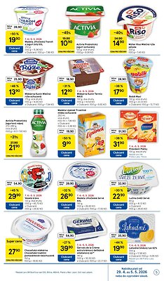 akční leták Tesco 29.4.2026-5.5.2026