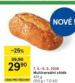 Chléb multicereální