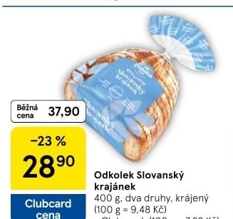 Chléb Slovanský krajánek Odkolek