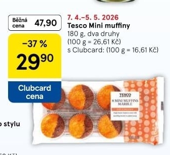 Muffiny mini Tesco