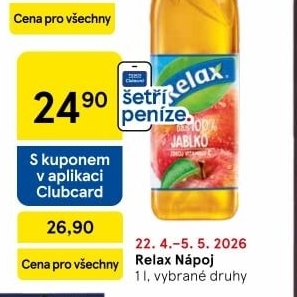 Nápoj ovocný Relax