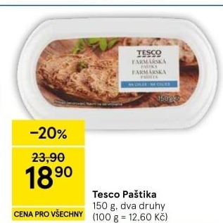 Paštika Tesco