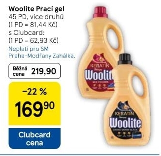 Prací gel Woolite