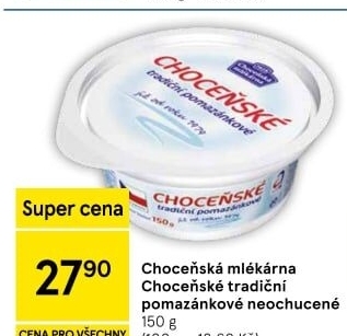 Tradiční pomazánkové Choceňské