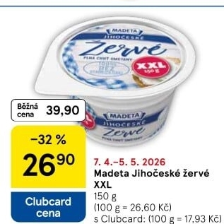 Žervé Jihočeské Madeta