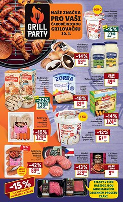 akční leták BILLA 29.4.2026-5.5.2026