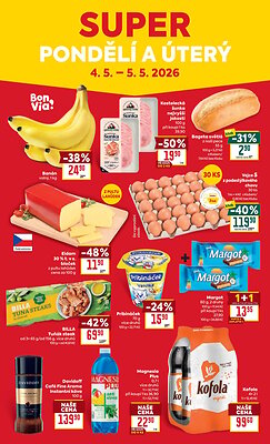 akční leták BILLA 29.4.2026-5.5.2026