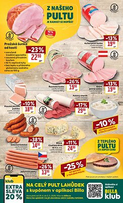 akční leták BILLA 29.4.2026-5.5.2026