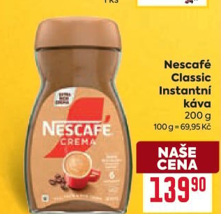 Instantní káva Nescafé Classic