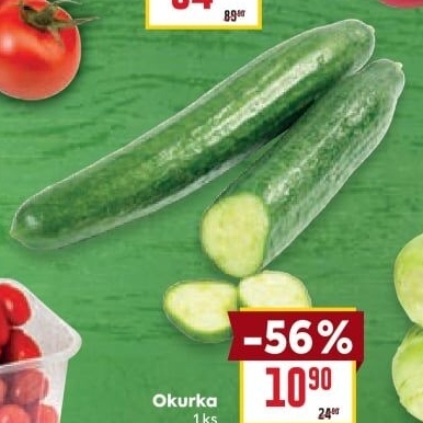 Okurka salátová - hadovka