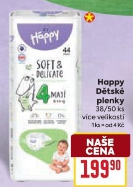 Pleny dětské Háppy Bella