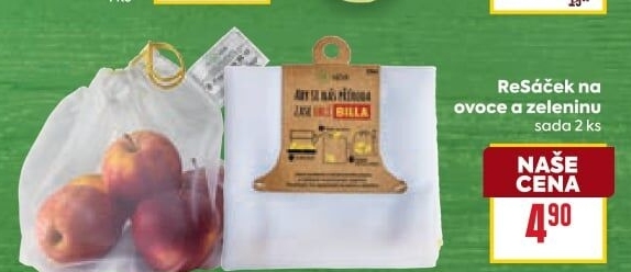 Sáček textilní eko Billa