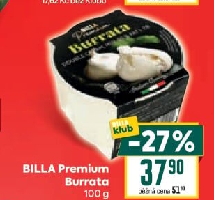 Sýr Burratta Billa Premium