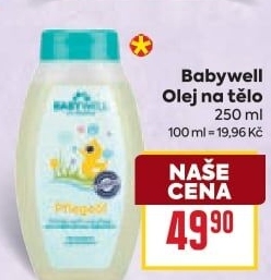 Tělový olej dětský Babywell
