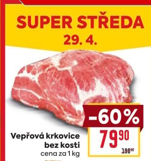 Vepřová krkovice bez kosti