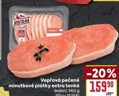 Vepřová pečeně bez kosti Vocílka