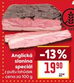 Anglická slanina speciál