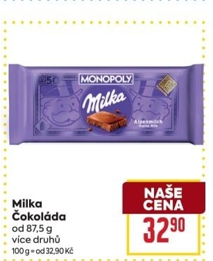 Čokoláda Milka