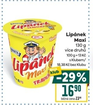 Dezert Lipánek Madeta