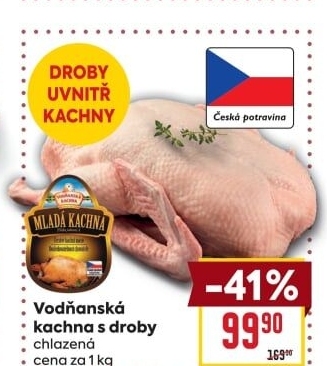 Kachna Vodňanská kachna