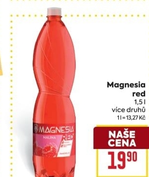 Minerální voda Magnesia Red