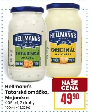 Tatarská omáčka Hellmann'