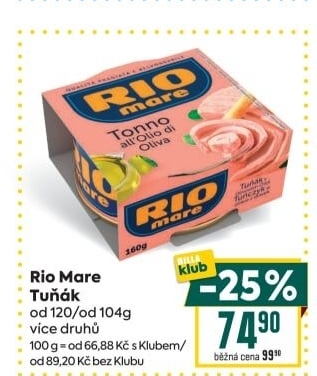 Tuňák Rio Mare