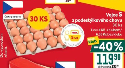 Vejce z podestýlky S