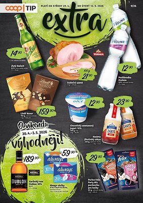 akční leták COOP 29.4.2026-12.5.2026
