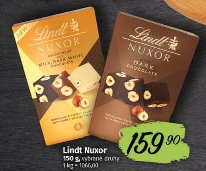 Bonboniéra Nuxor Lindt