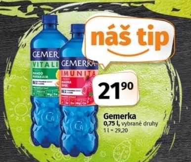 Funkční voda Gemerka