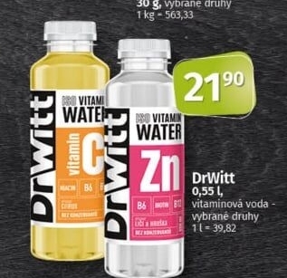 Minerální nápoj Dr. Witt