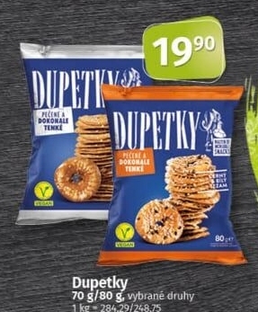 Preclíky Dupetky Alka