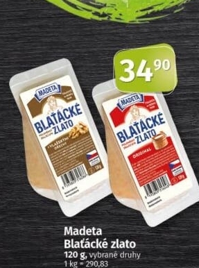 Sýr Blaťácké zlato Madeta