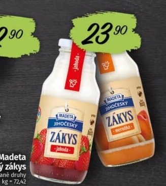 Zákys Jihočeský ochucený Madeta