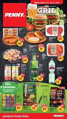 akční leták Penny Market 29.4.2026-12.5.2026